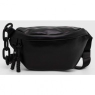 τσάντα φάκελος answear lab χρώμα: μαύρο 100% poliuretan