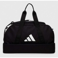 αθλητική τσάντα adidas performance tiro league small χρώμα: μαύρο κύριο υλικό: 100% ανακυκλωμένος πο
