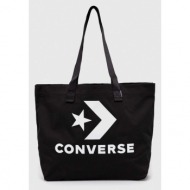 τσάντα converse χρώμα: μαύρο 100% πολυεστέρας