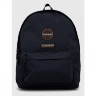 σακίδιο πλάτης napapijri voyage 3 χρώμα: ναυτικό μπλε 100% πολυεστέρας