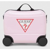 παιδική βαλίτσα guess χρώμα: ροζ κύριο υλικό: 90% abs, 10% πολυανθρακικό
φόδρα: 100% πολυεστέρας