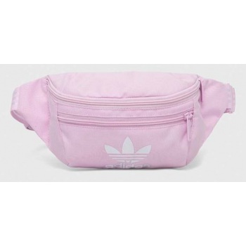 τσάντα φάκελος adidas originals χρώμα ροζ κύριο υλικό