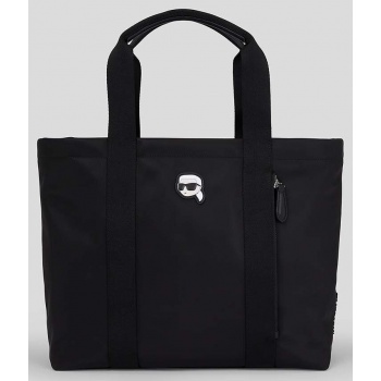 τσάντα karl lagerfeld χρώμα μαύρο κύριο υλικό 97%