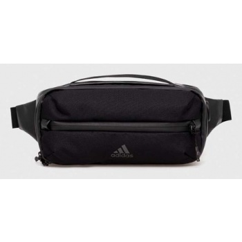 τσάντα φάκελος adidas performance χρώμα μαύρο κύριο υλικό