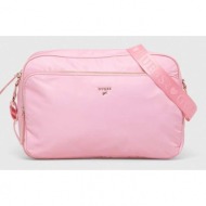 παιδική τσάντα guess χρώμα: ροζ κύριο υλικό: 100% πολυεστέρας
φόδρα: 100% πολυεστέρας
φινίρισμα: 100