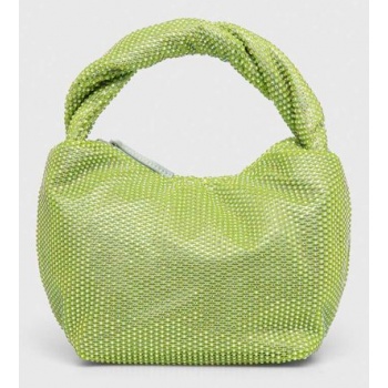 τσάντα stine goya χρώμα πράσινο κύριο υλικό 90% ύαλος