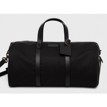 τσάντα polo ralph lauren χρώμα μαύρο υλικό 1 100%
