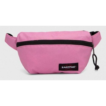 τσάντα φάκελος eastpak χρώμα ροζ 100% πολυεστέρας