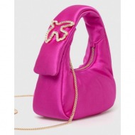 τσάντα pinko χρώμα: ροζ υλικό 1: 100% πολυεστέρας
υλικό 2: 100% poliuretan