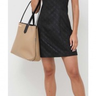 δερμάτινη τσάντα διπλής ...