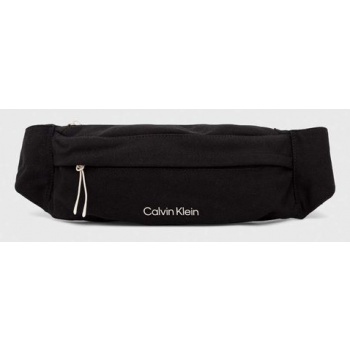 τσάντα φάκελος calvin klein performance χρώμα μαύρο 100%