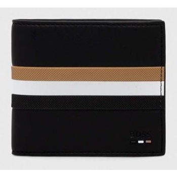 πορτοφόλι boss χρώμα μαύρο κύριο υλικό 60% poliuretan