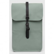 σακίδιο πλάτης rains 13000 backpacks χρώμα: πράσινο κύριο υλικό: 100% πολυεστέρας
κάλυμμα: poliureta