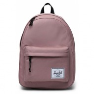 σακίδιο πλάτης herschel 11377-02077-os classic backpack χρώμα: ροζ 100% πολυεστέρας