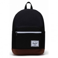 σακίδιο πλάτης herschel pop quiz backpack χρώμα: μαύρο 100% ανακυκλωμένος πολυεστέρας