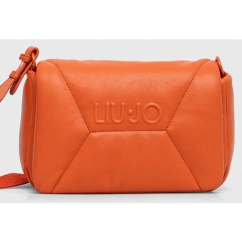 τσάντα liu jo χρώμα κόκκινο κύριο υλικό 100%