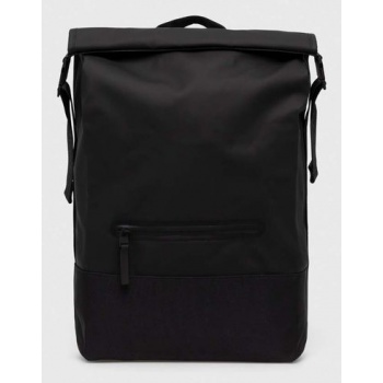 σακίδιο πλάτης rains 14320 backpacks χρώμα μαύρο 100%