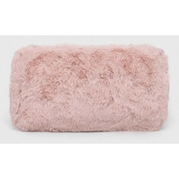 τσάντα καλλυντικών united colors of benetton χρώμα ροζ