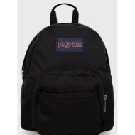 σακίδιο πλάτης jansport χρώμα: μαύρο, 100% πολυεστέρας