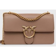 δερμάτινη τσάντα pinko ...