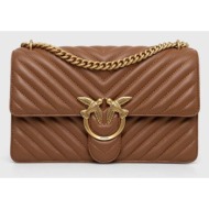 δερμάτινη τσάντα pinko ...