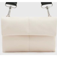 δερμάτινη τσάντα allsaints χρώμα: καφέ κύριο υλικό: 100% φυσικό δέρμα
φόδρα: 100% βαμβάκι