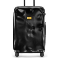 βαλίτσα crash baggage icon medium size χρώμα: μαύρο αλουμίνιο, abs