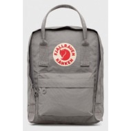 σακίδιο πλάτης fjallraven χρώμα: γκρι 100% βινύλι