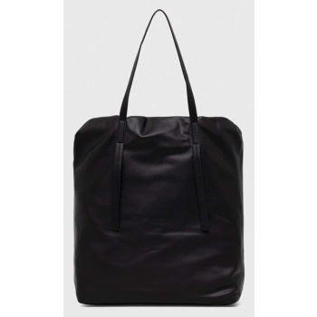 τσάντα marc o`polo χρώμα μαύρο φόδρα 100% βαμβάκι