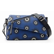 τσάντα desigual 23waxp86 accessories pu hand bag χρώμα: ναυτικό μπλε κύριο υλικό: 100% poliuretan
άλ