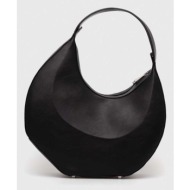 δερμάτινη τσάντα patrizia pepe χρώμα: μαύρο κύριο υλικό: 100% δέρμα μοσχάρι
φόδρα: 100% πολυεστέρας
