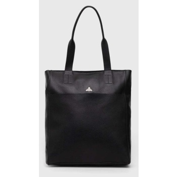 δερμάτινη τσάντα medicine χρώμα μαύρο 100% φυσικό δέρμα