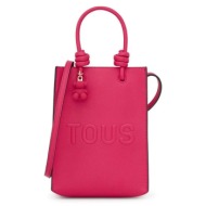 τσάντα tous χρώμα: ροζ pu - πολυουρεθάνη