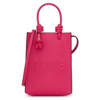 τσάντα tous χρώμα ροζ pu - πολυουρεθάνη