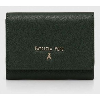 δερμάτινο πορτοφόλι patrizia pepe γυναικεία, χρώμα μπεζ