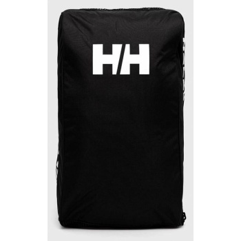 αθλητική τσάντα helly hansen χρώμα μαύρο υφαντικό υλικό