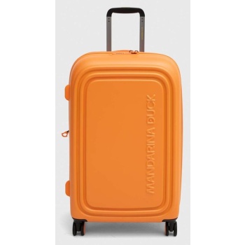 βαλίτσα mandarina duck χρώμα πορτοκαλί