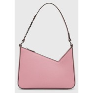 τσάντα hugo χρώμα: ροζ