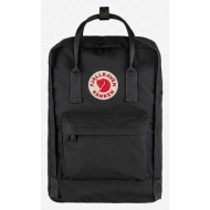 σακίδιο πλάτης fjallraven kanken laptop 15` f23524 550 χρώμα: μαύρο f23524.550 f30 100% βινύλιο f