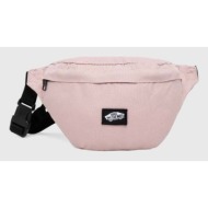 τσάντα φάκελος vans χρώμα: ροζ 100% πολυεστέρας