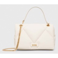 τσάντα boss χρώμα: άσπρο κύριο υλικό: 65% poliuretan, 35% πολυεστέρας
φόδρα: 100% πολυεστέρας