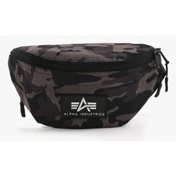 τσάντα φάκελος alpha industries χρώμα γκρι 100% πολυεστέρας