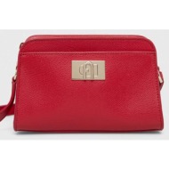 δερμάτινη τσάντα furla 1927 χρώμα: κόκκινο κύριο υλικό: 100% φυσικό δέρμα
φόδρα: 100% πολυεστέρας