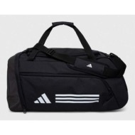 αθλητική τσάντα adidas performance essentials 3s dufflebag m shadow original essentials 3s dufflebag