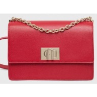 δερμάτινη τσάντα furla 1927 χρώμα: κόκκινο κύριο υλικό: 100% φυσικό δέρμα
σόλα: 100% πολυεστέρας