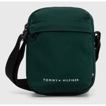 σακκίδιο tommy hilfiger χρώμα πράσινο