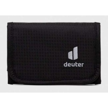 πορτοφόλι deuter travel wallet χρώμα μαύρο 100% πολυεστέρας