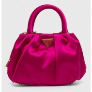 τσάντα guess χρώμα: ροζ κύριο υλικό: 100% πολυεστέρας
φόδρα: 80% πολυεστέρας, 20% βαμβάκι