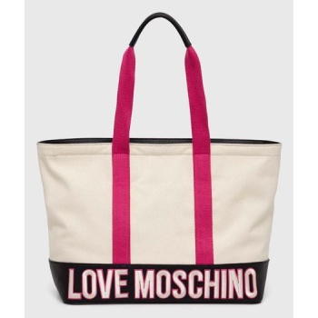 τσάντα love moschino 60% βαμβάκι, 20% poliuretan, 15%