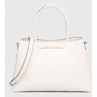 τσάντα twinset χρώμα: άσπρο κύριο υλικό: 100% poliuretan
φόδρα: 100% πολυεστέρας
